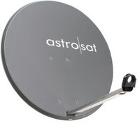 AST 850 Off-Set-Spiegel 85 cm anthrazit 