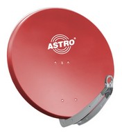 ASP 78 Offsetspiegel 78cm rot 