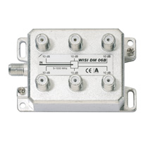 DM 06 B Verteiler 6-fach 4-862MHz 