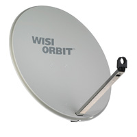 OA 38G Offset-Antenne 80cm hellgrau 