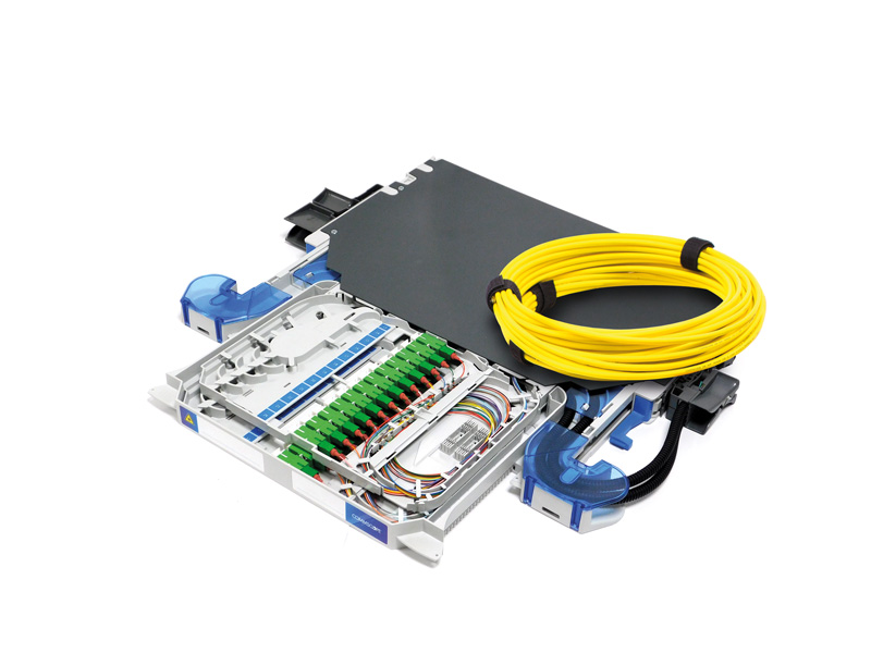 FACT-2ERHPL2A-011IA-DE00 FACT-Baugr. bestückt für 96 Fasern LC/APC m. IFC-Ka 